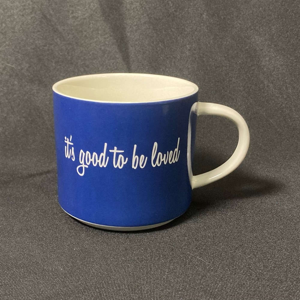 Target Threshold Porcelain It’s Good To Be Loved 16 oz Mug
